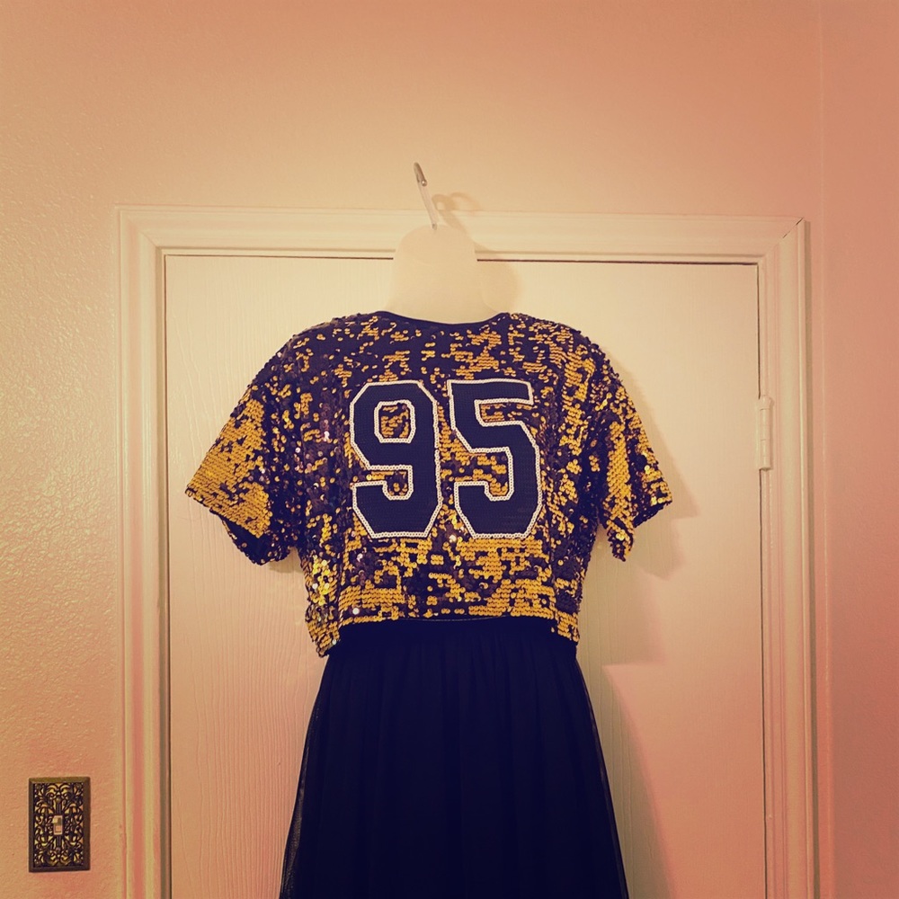 Sequin top